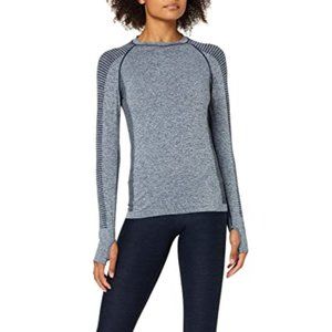 AURIQUE Women's Seamless Long Sleeve Sports Top